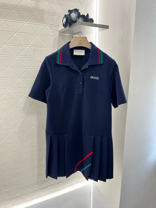 guc** new product short sleeve dress