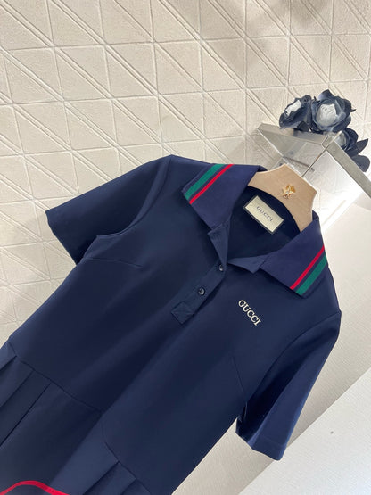 guc** new product short sleeve dress