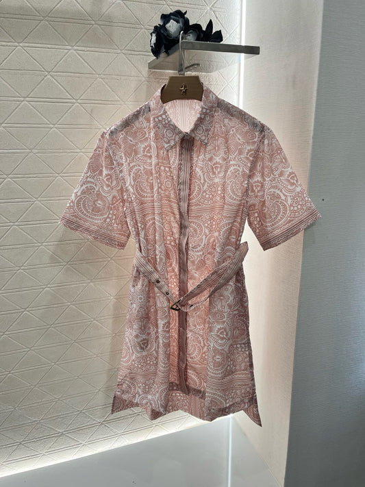 D*New Arrivals Graphic Print Shirt Dress