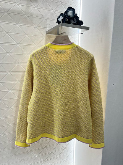 New Arrival Knit Cardigan with Binding Edge