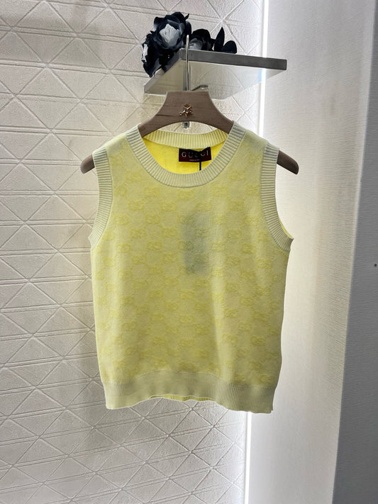 New Arrival Jacquard Knitted Vest