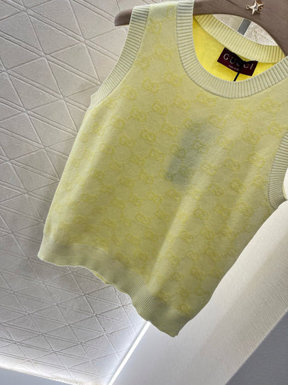 New Arrival Jacquard Knitted Vest