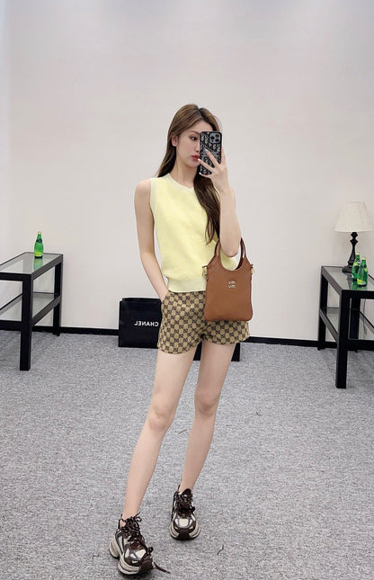 New Arrival Jacquard Knitted Vest