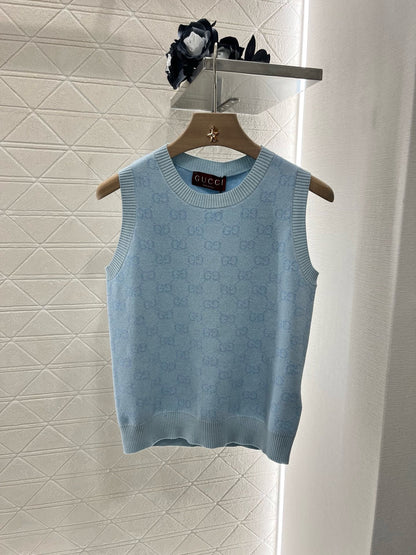 New Arrival Jacquard Knitted Vest