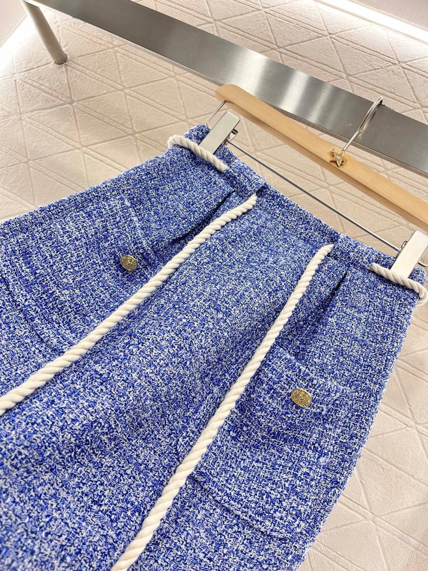 L* New Arrival Waistline Slub Skirt