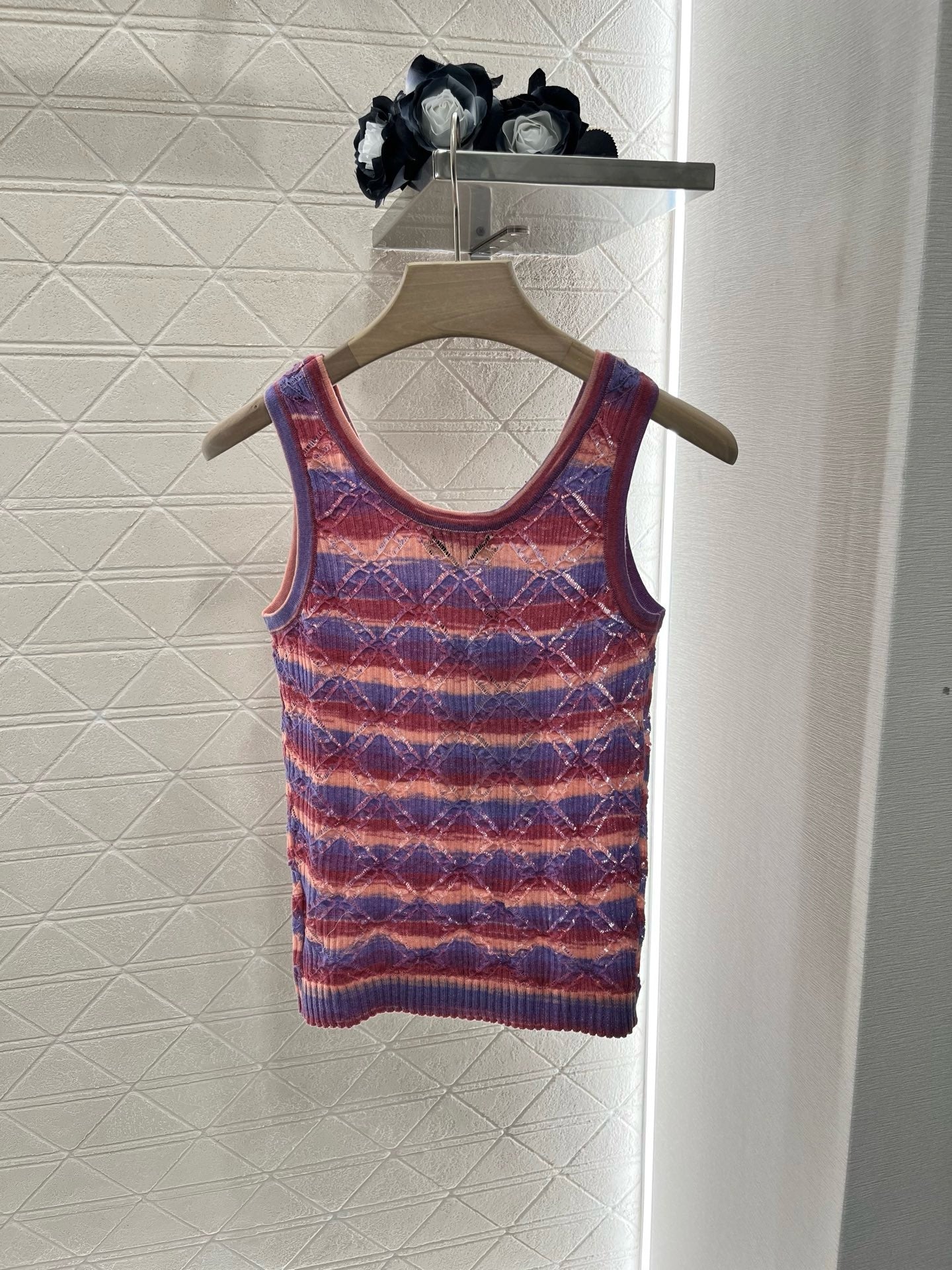 C* New Striped Vest