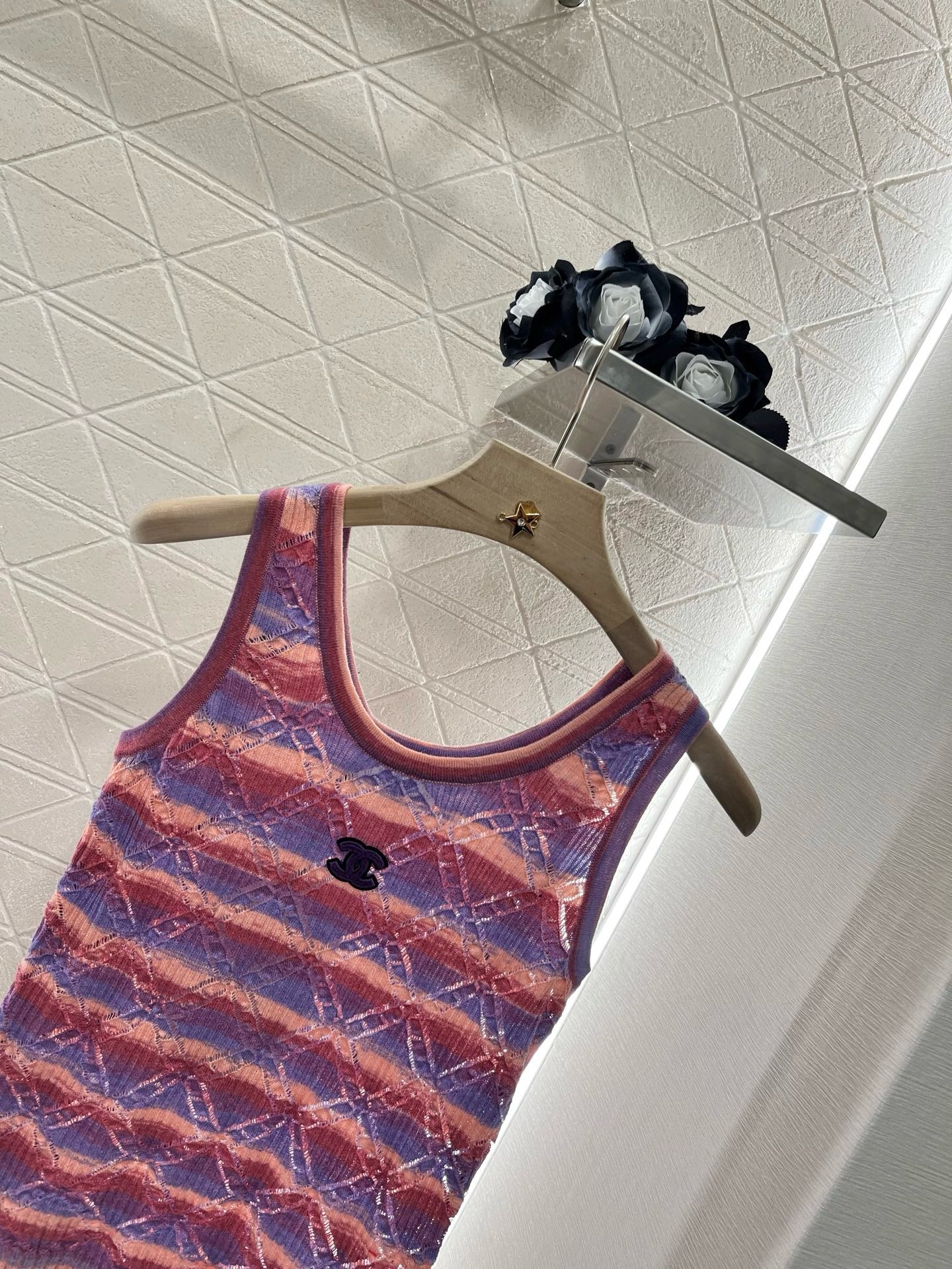 C* New Striped Vest