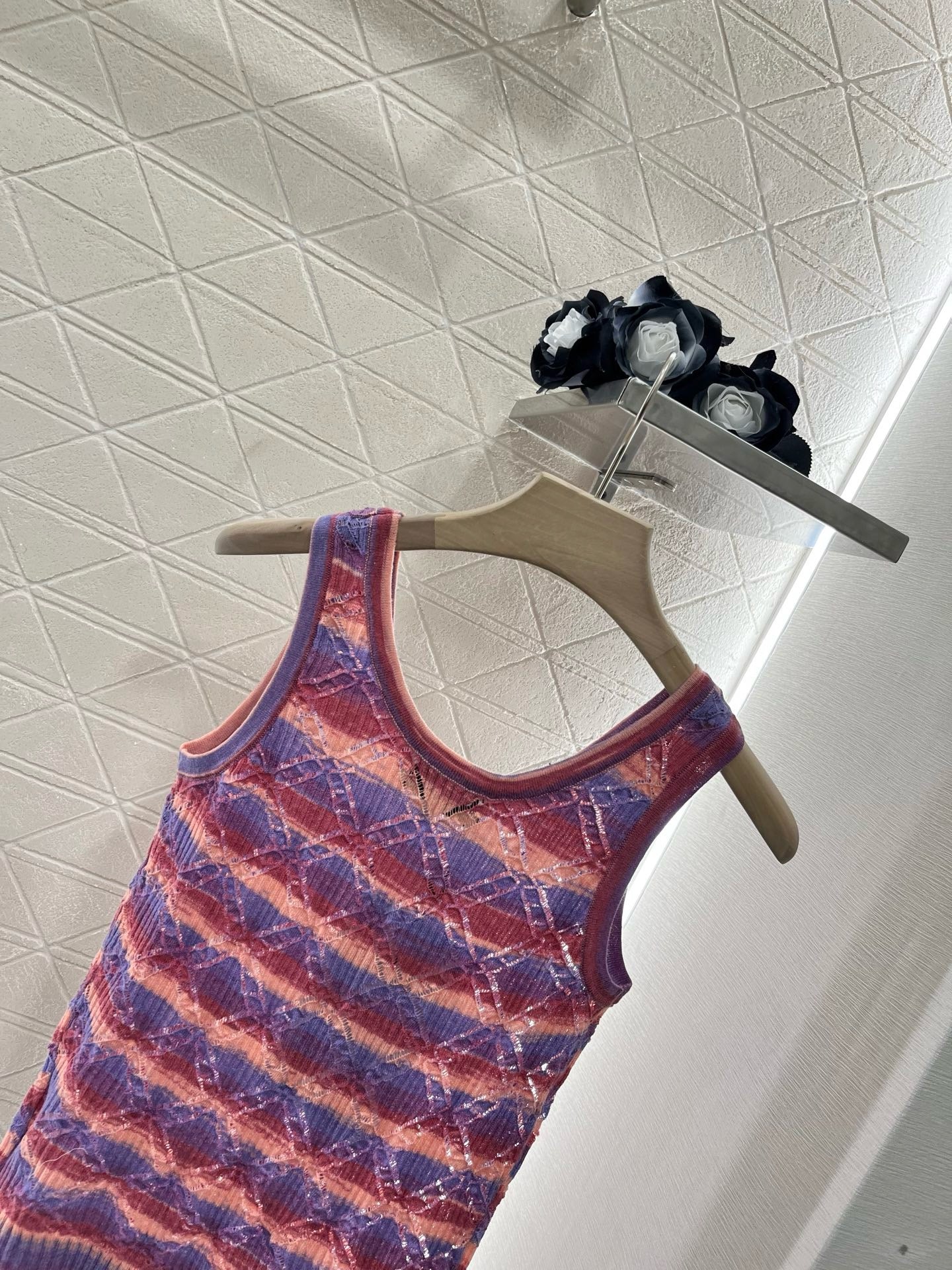 C* New Striped Vest