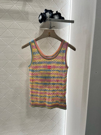 C* New Striped Vest