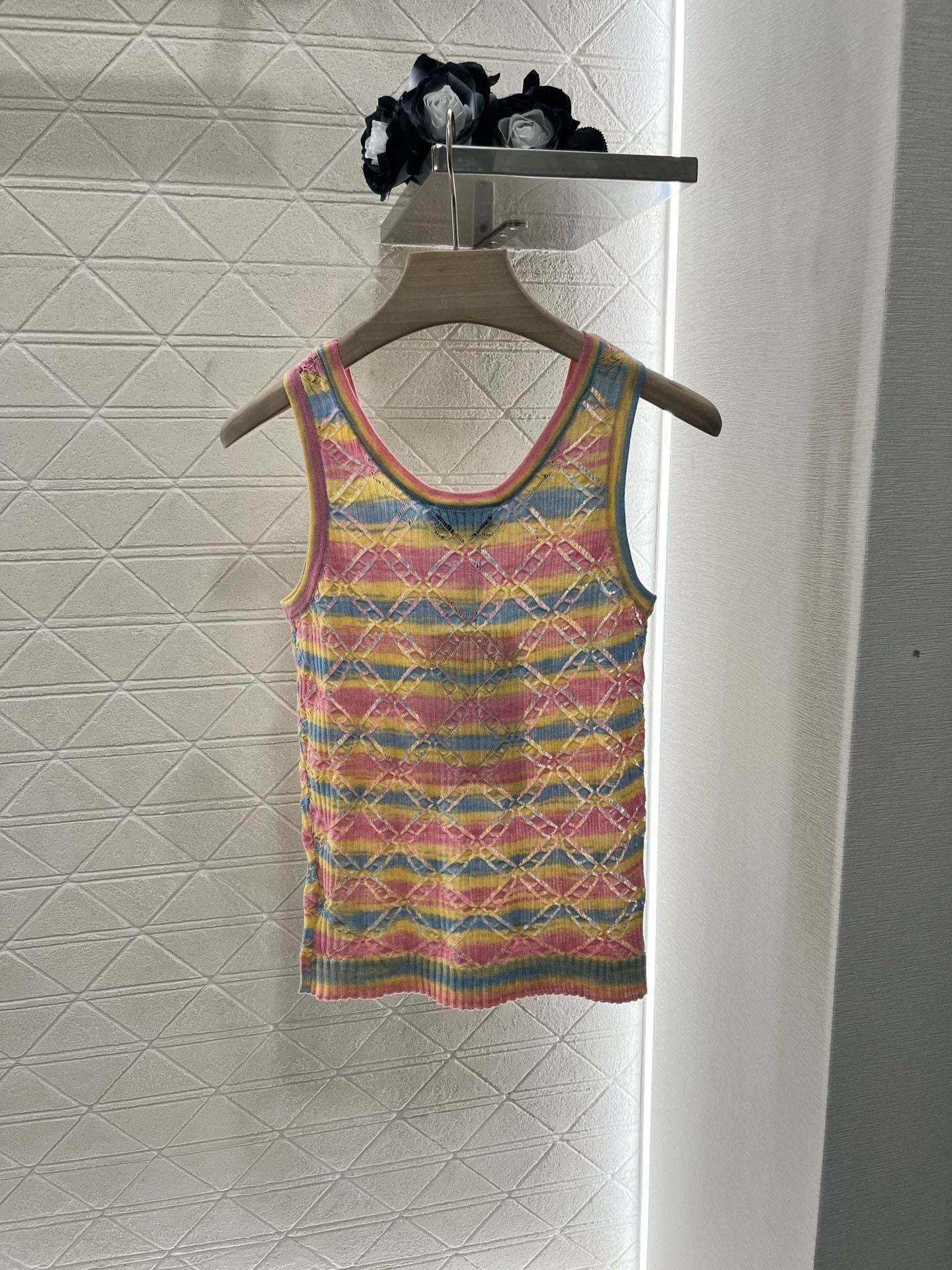C* New Striped Vest