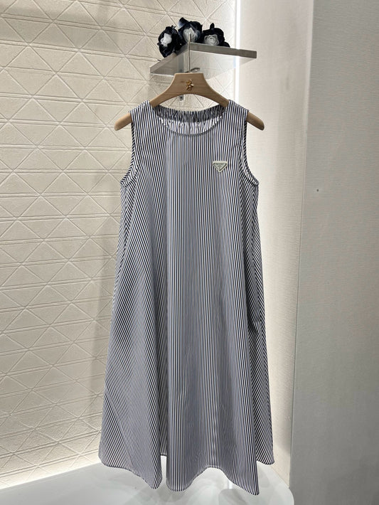 New Arrivals Striped Sleeveless Dress