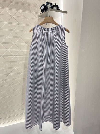 New Arrivals Striped Sleeveless Dress