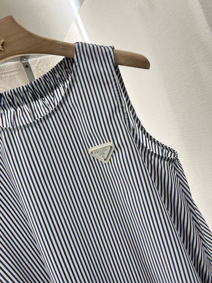 New Arrivals Striped Sleeveless Dress