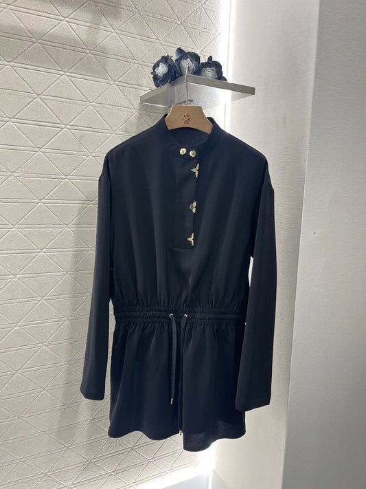 L*New Arrivals Waist Short Sleeve Dress