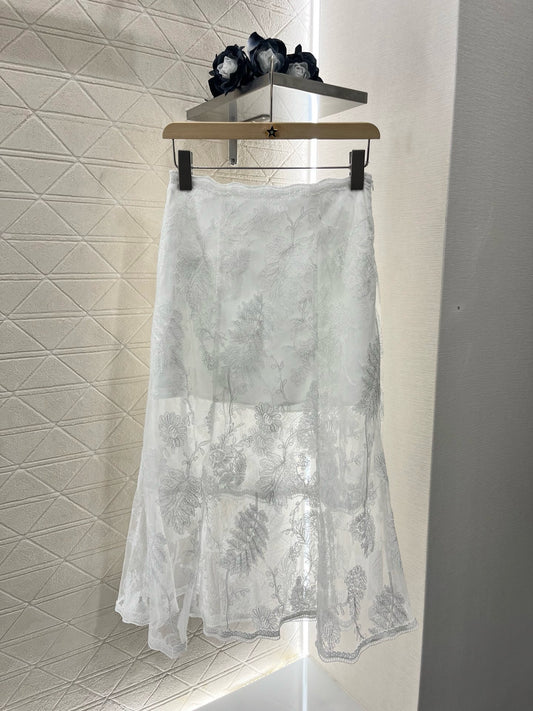 New Arrivals Lace Three-Layer Skirt
