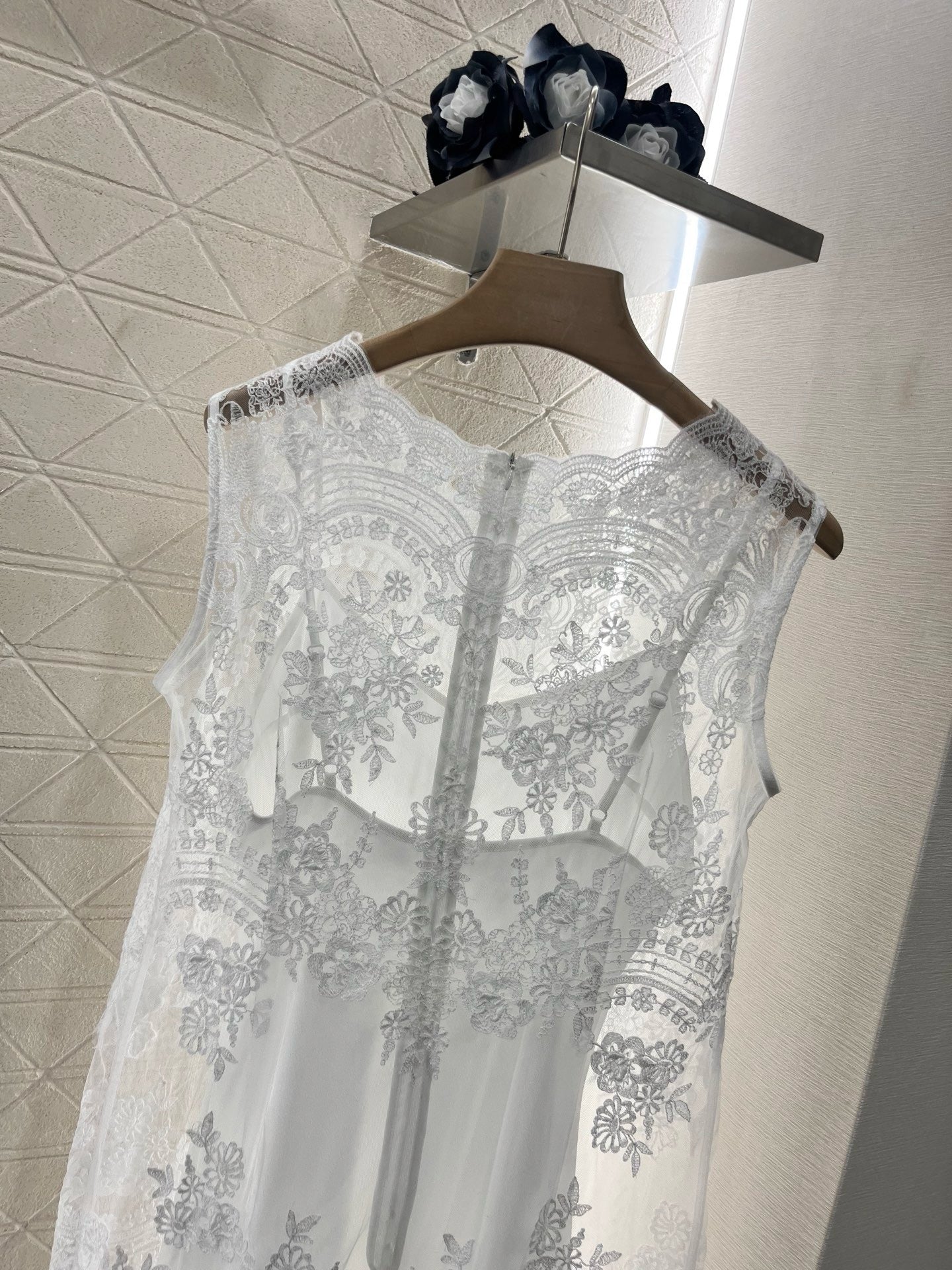 New Arrival Lace Three-Layer Dress