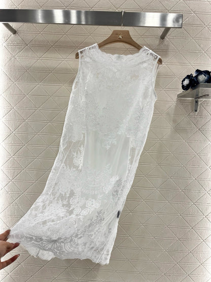New Arrival Lace Three-Layer Dress