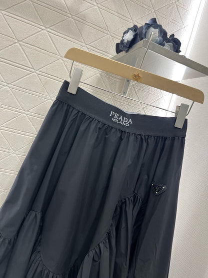 New Arrivals Black Web Skirt
