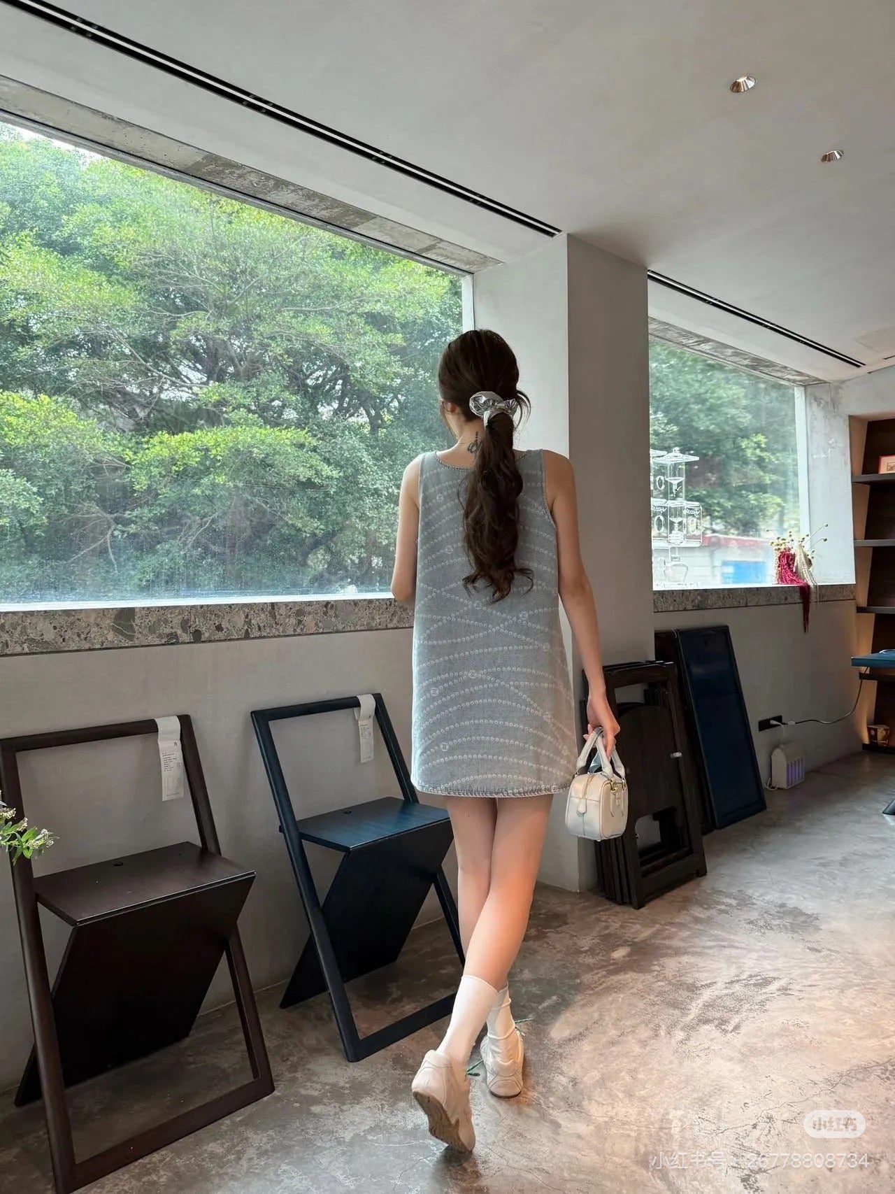 C*New Arrival 2025ss Denim Vest Dress