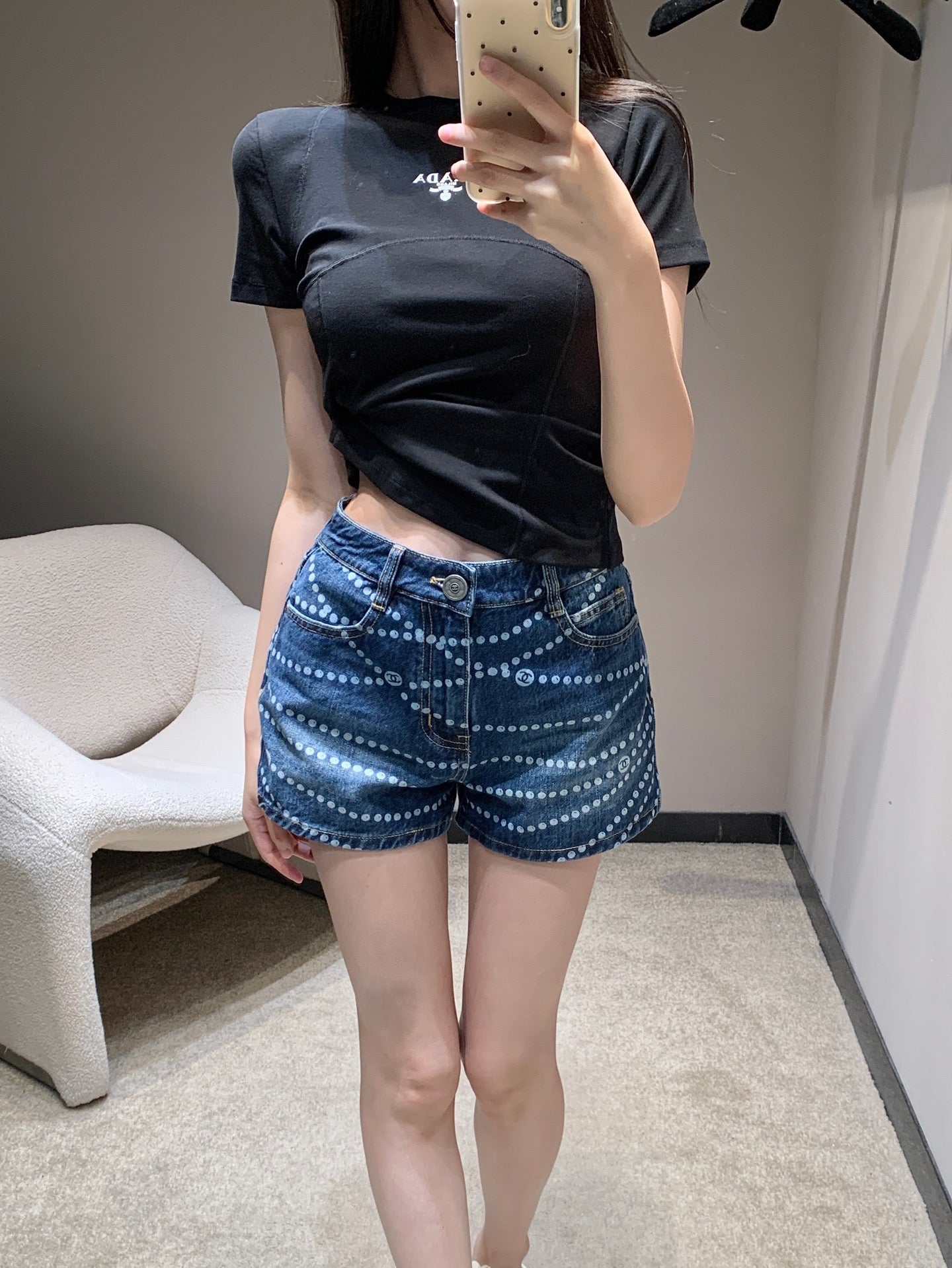 C*25 New Denim Shorts