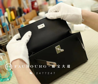 Hand-sewn, first generation, black