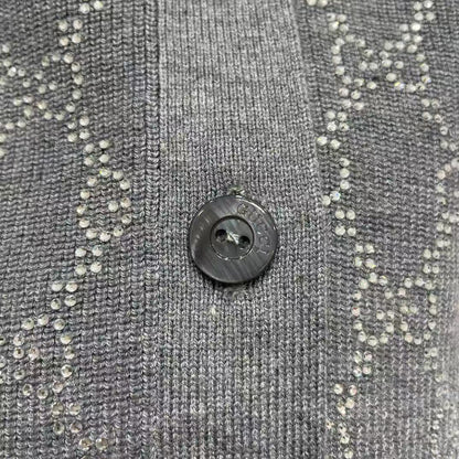 Guc NEW Rhinestone Cardigan