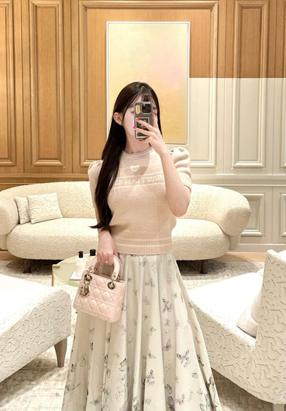 CD NEW love sign cashmere sweater