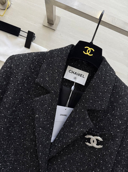 Chan NEW Woven Tweed Suit