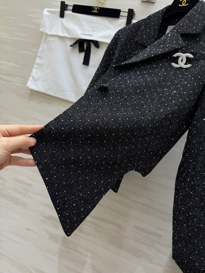 Chan NEW Woven Tweed Suit