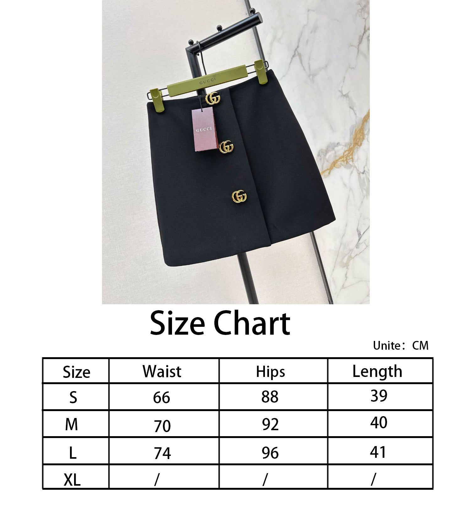 Guc NEW A-line skirts