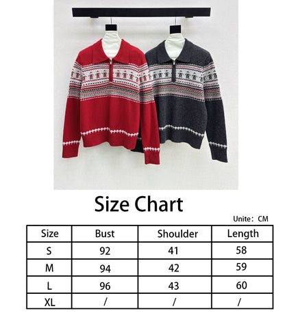 Chan NEW fair isle sweater