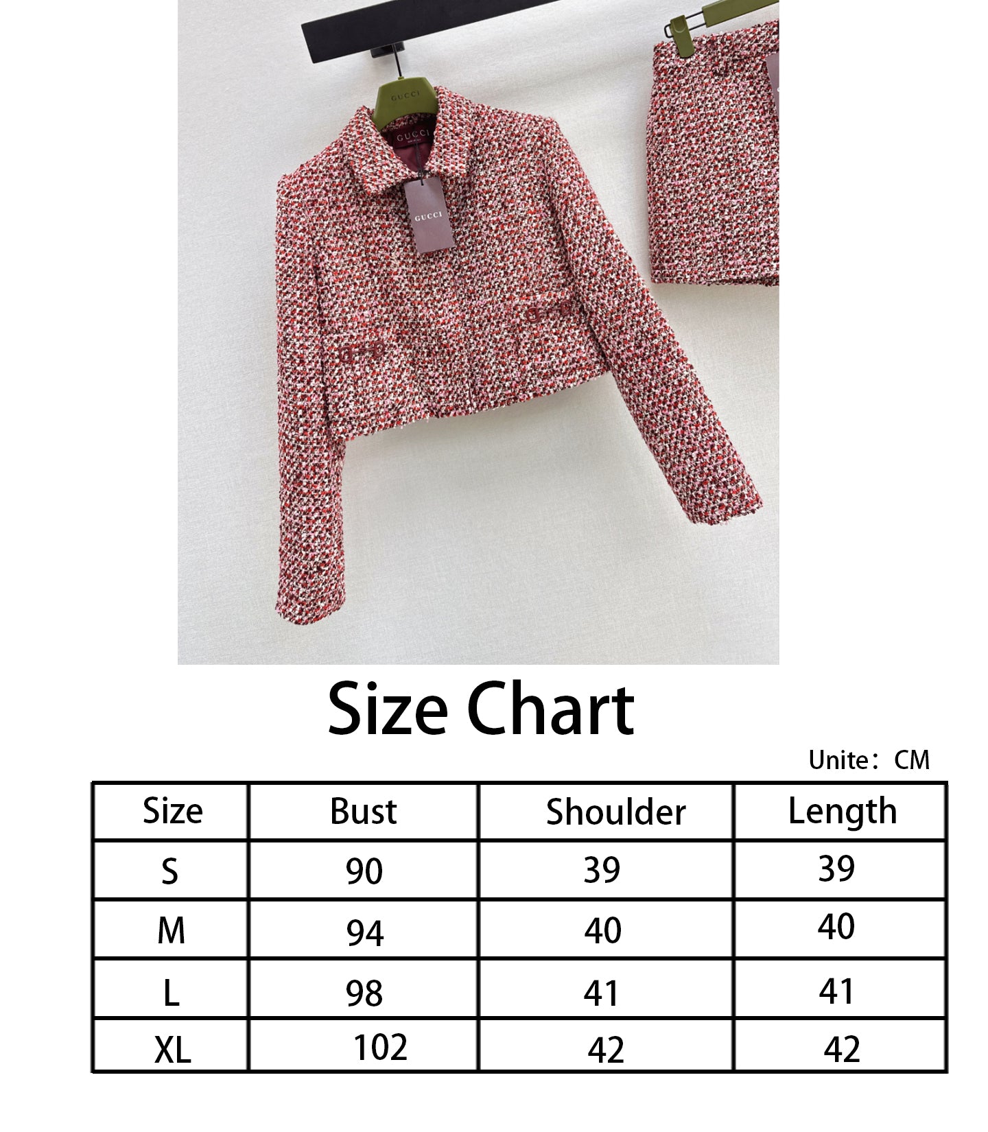 Guc NEW tweed jacket