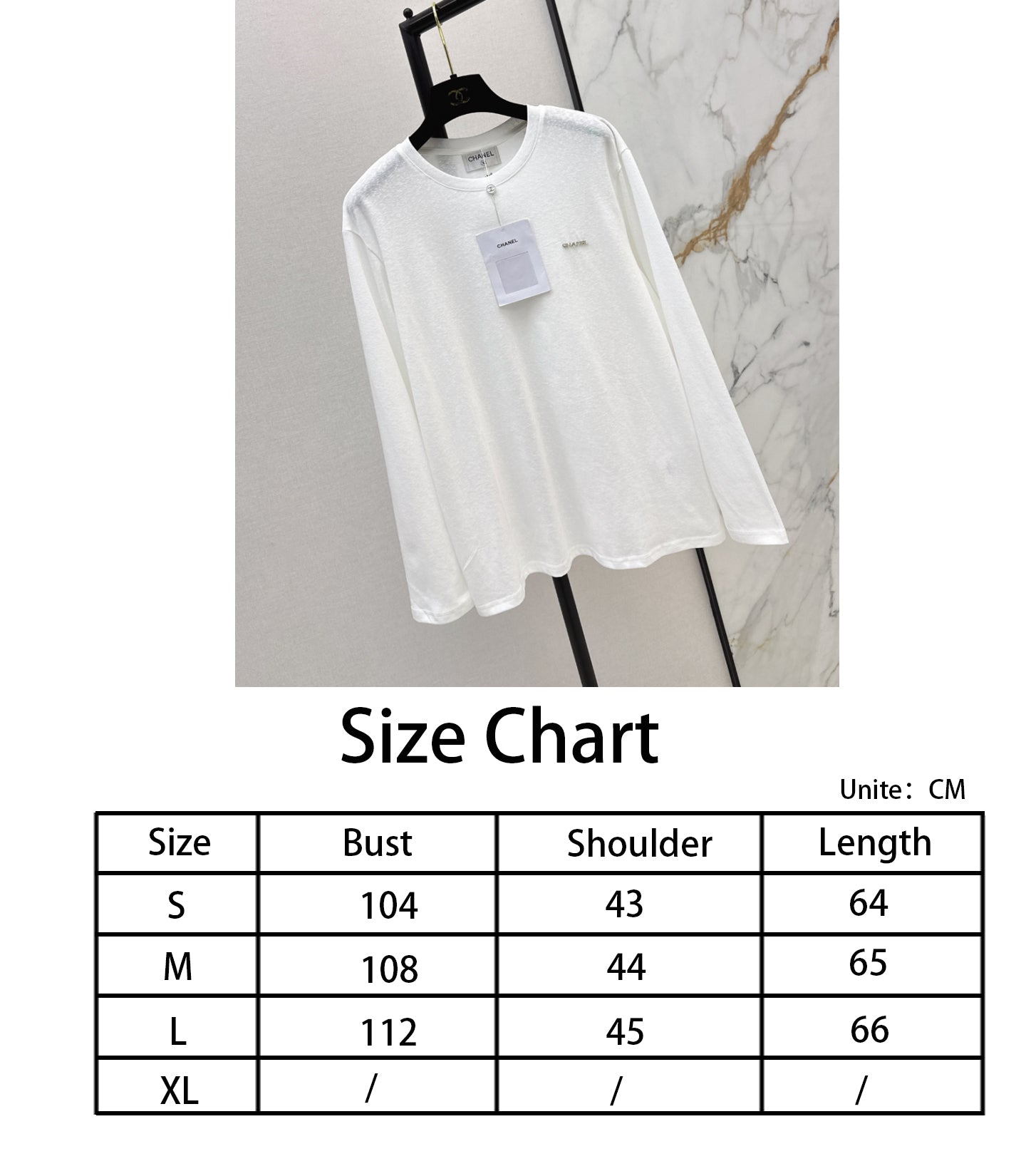 Chan NEW embroidery logo tee