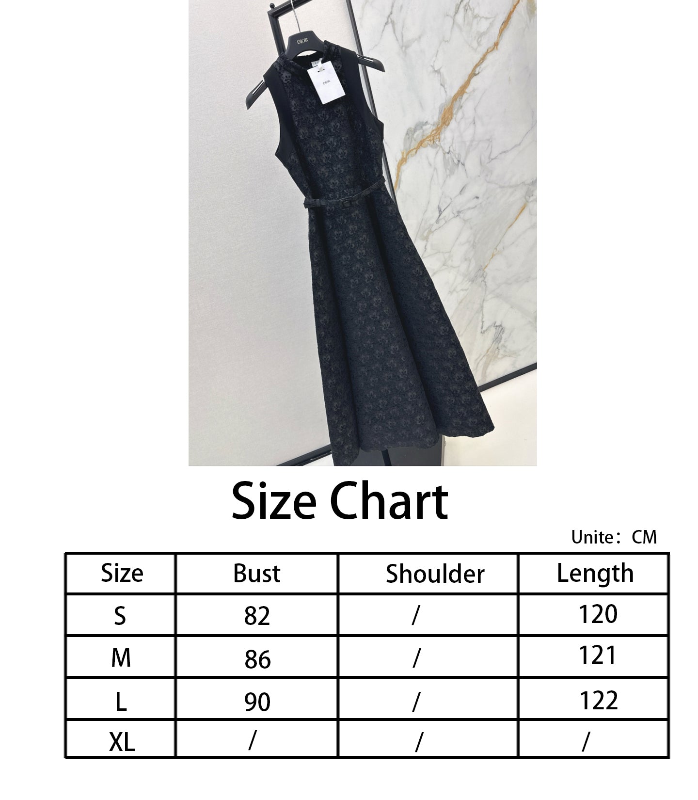 CD NEW jacquard belted dress