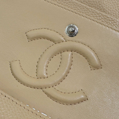 CH SMALL CLASSIC HANDBAG 23 Grained Calfskin Apricot