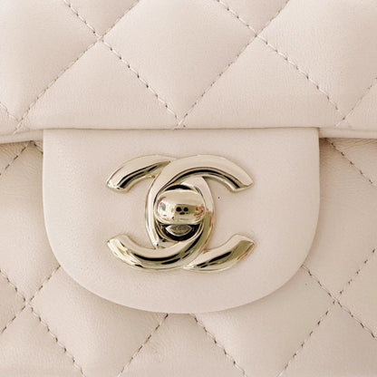 CH MINI CLASSIC HANDBAG 20 Lambskin Pink White