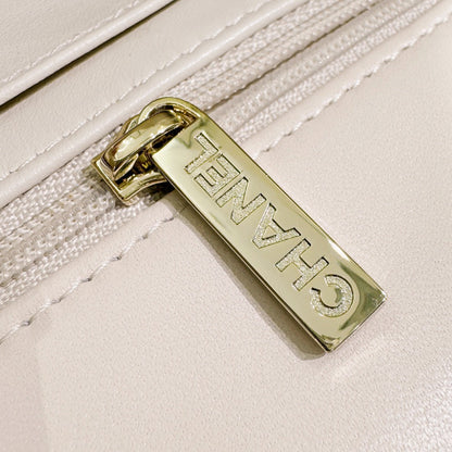 CH MINI CLASSIC HANDBAG 20 Lambskin Pink White