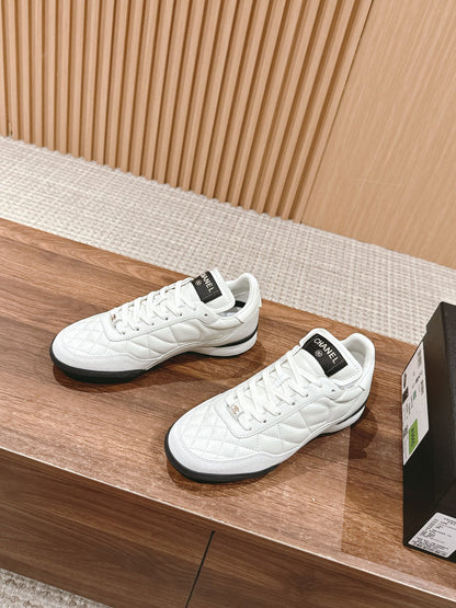 Couples diamond pattern baseball shoes tennis shoes