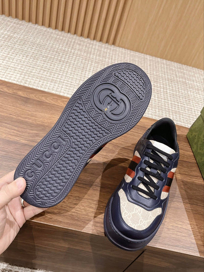 Couple's 𝐂𝐡𝐮𝐧𝐤𝐲 Gucc latest biscuit shoes