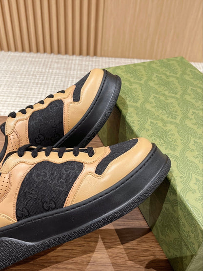 Couple's 𝐂𝐡𝐮𝐧𝐤𝐲 Gucc latest biscuit shoes