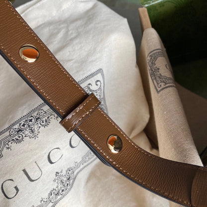 GC Horsebit 1955 small shoulder bag Beige and ebony