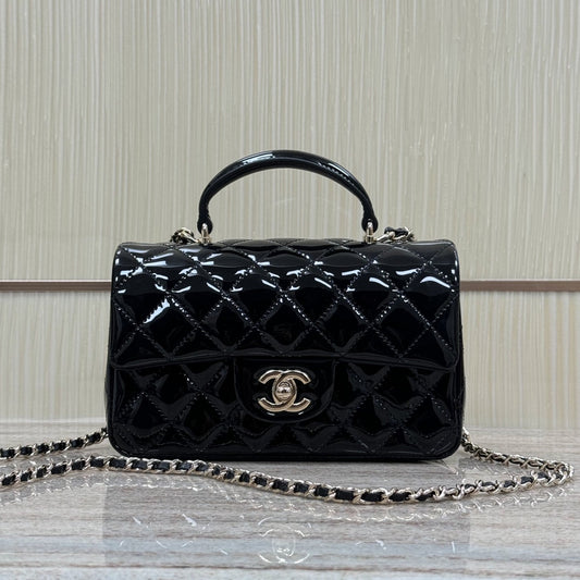 CH Mini Classic Handbag With Top Handle