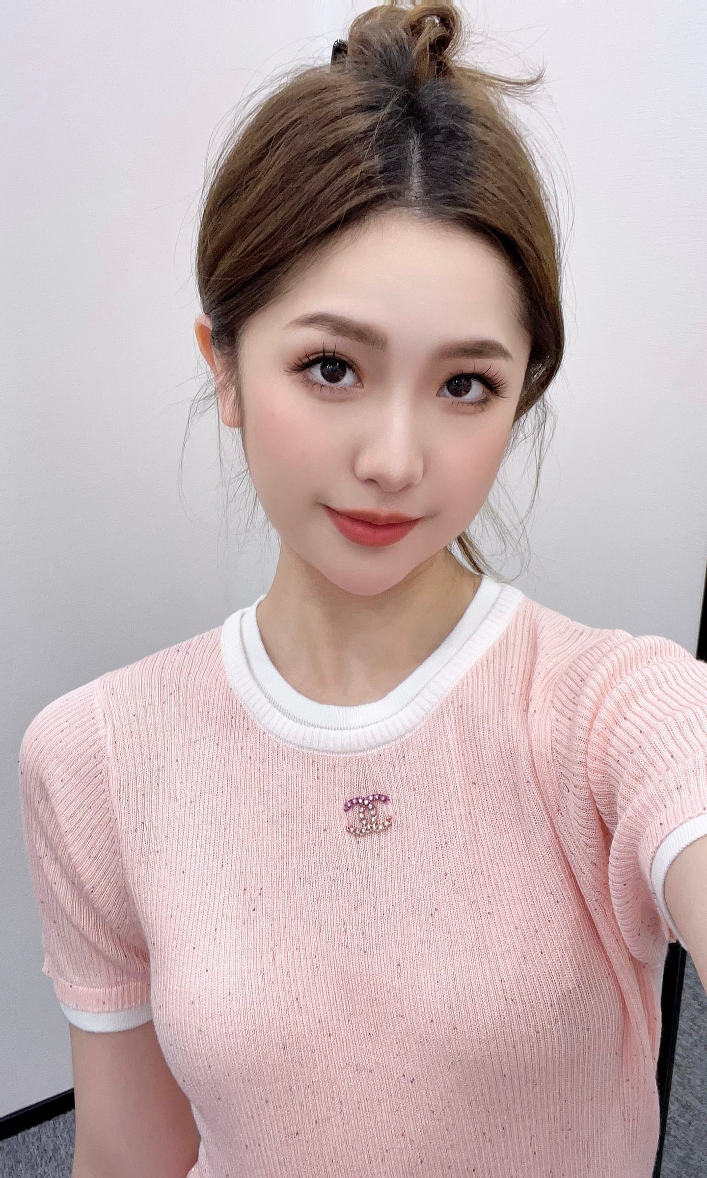 C*♥2025 new products are on sale Contrast color knitted short sleeves