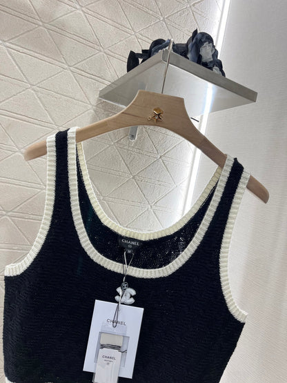 C*♥2025 new products Short knitted vest