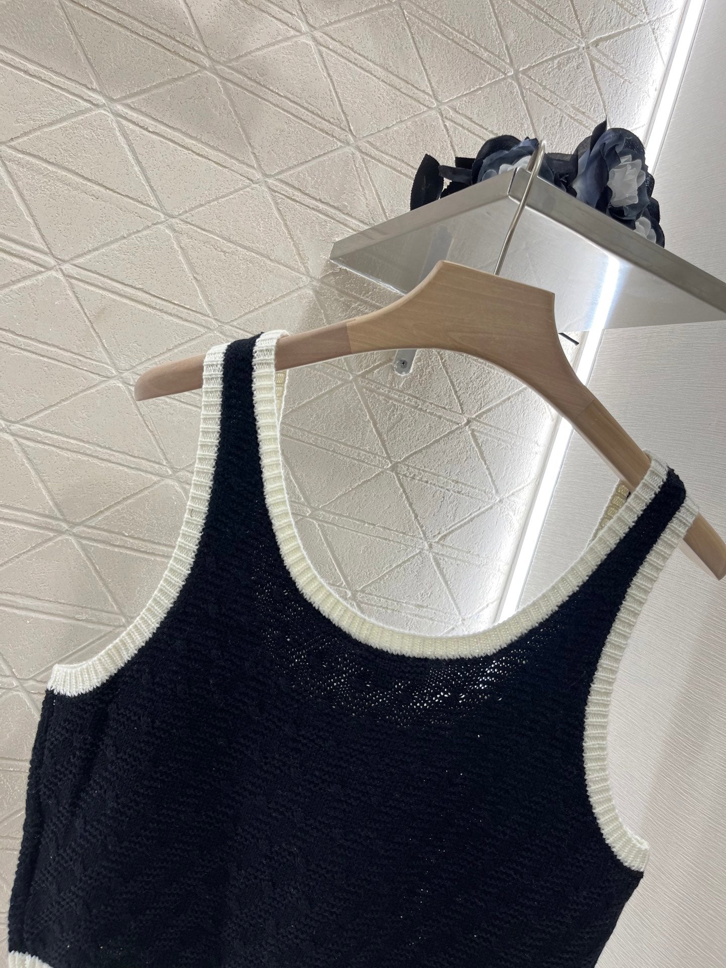 C*♥2025 new products Short knitted vest