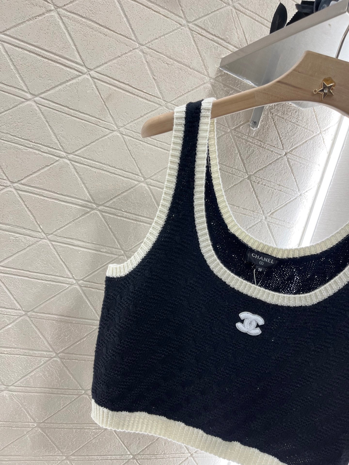 C*♥2025 new products Short knitted vest