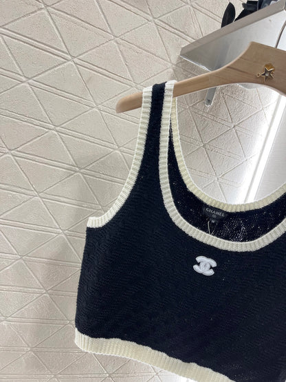 C*♥2025 new products Short knitted vest
