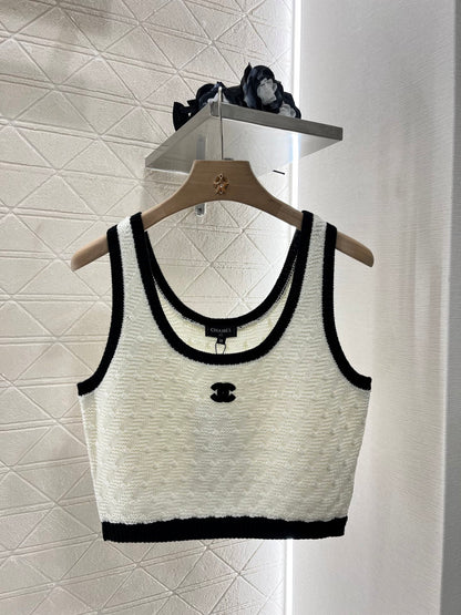 C*♥2025 new products Short knitted vest