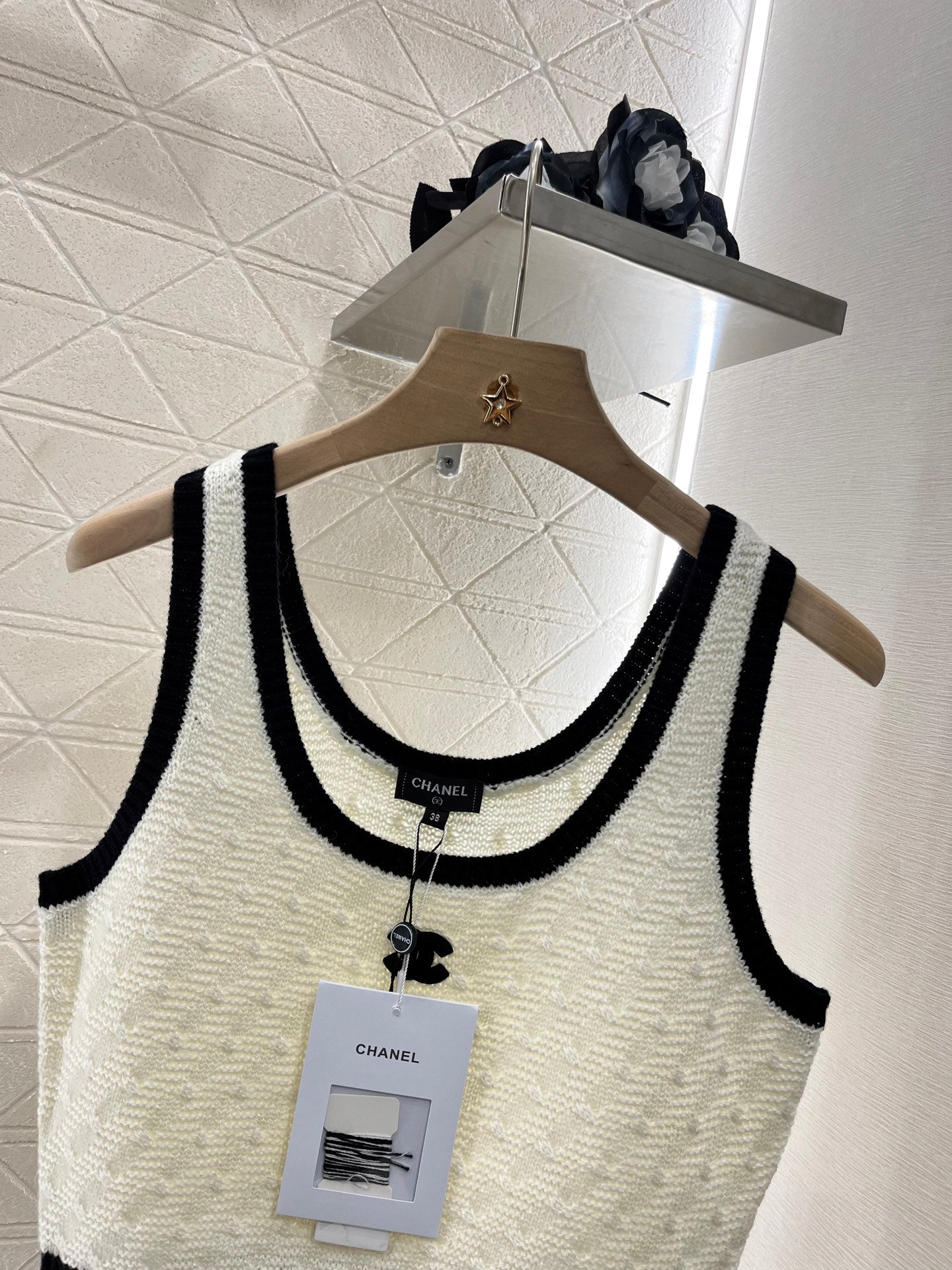 C*♥2025 new products Short knitted vest