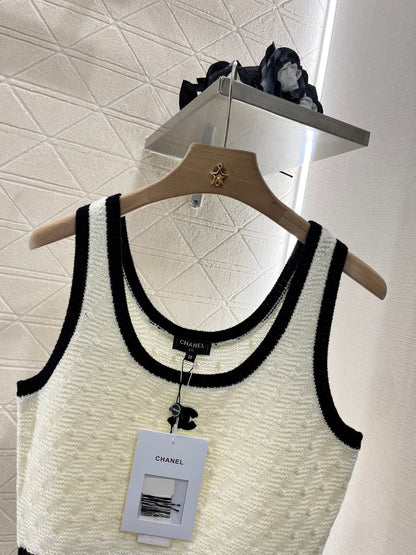 C*♥2025 new products Short knitted vest